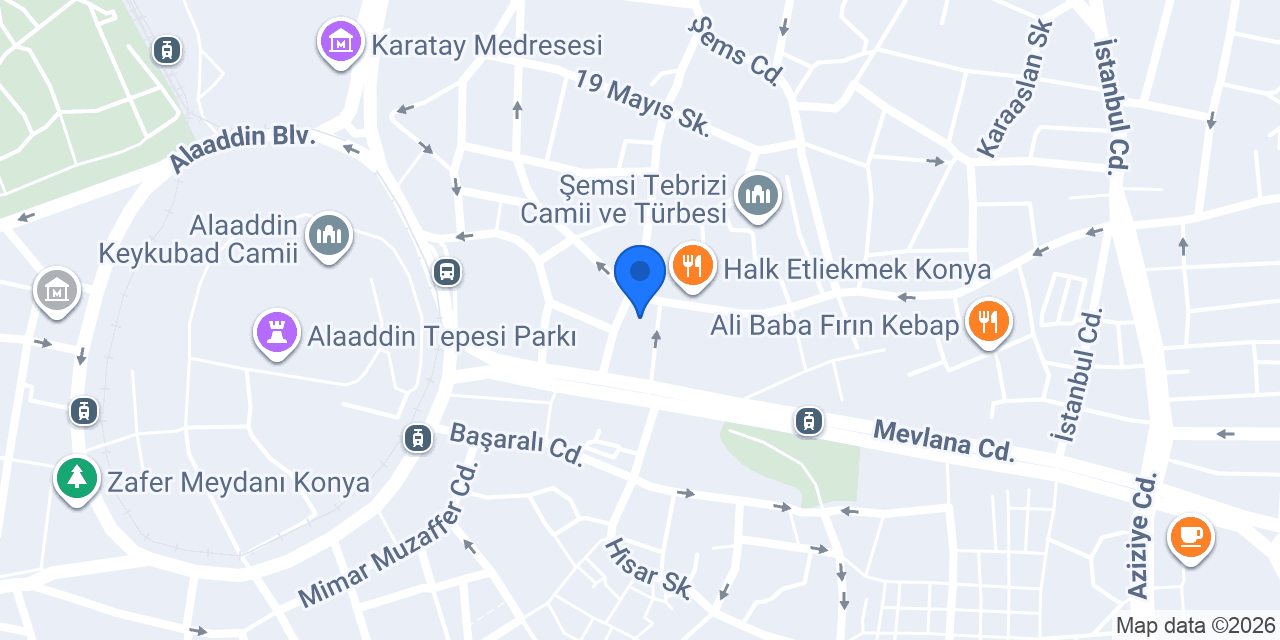 Saray Döner 5 konumu