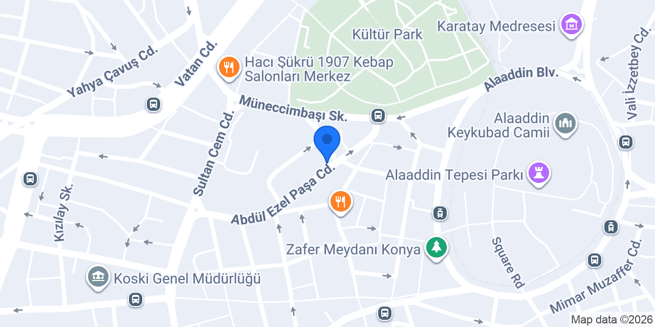 Techno Time Premium Konya konumu