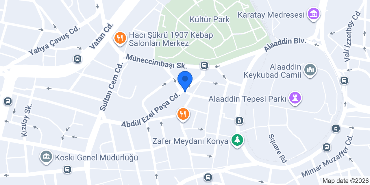 Köftecim yalçın konumu