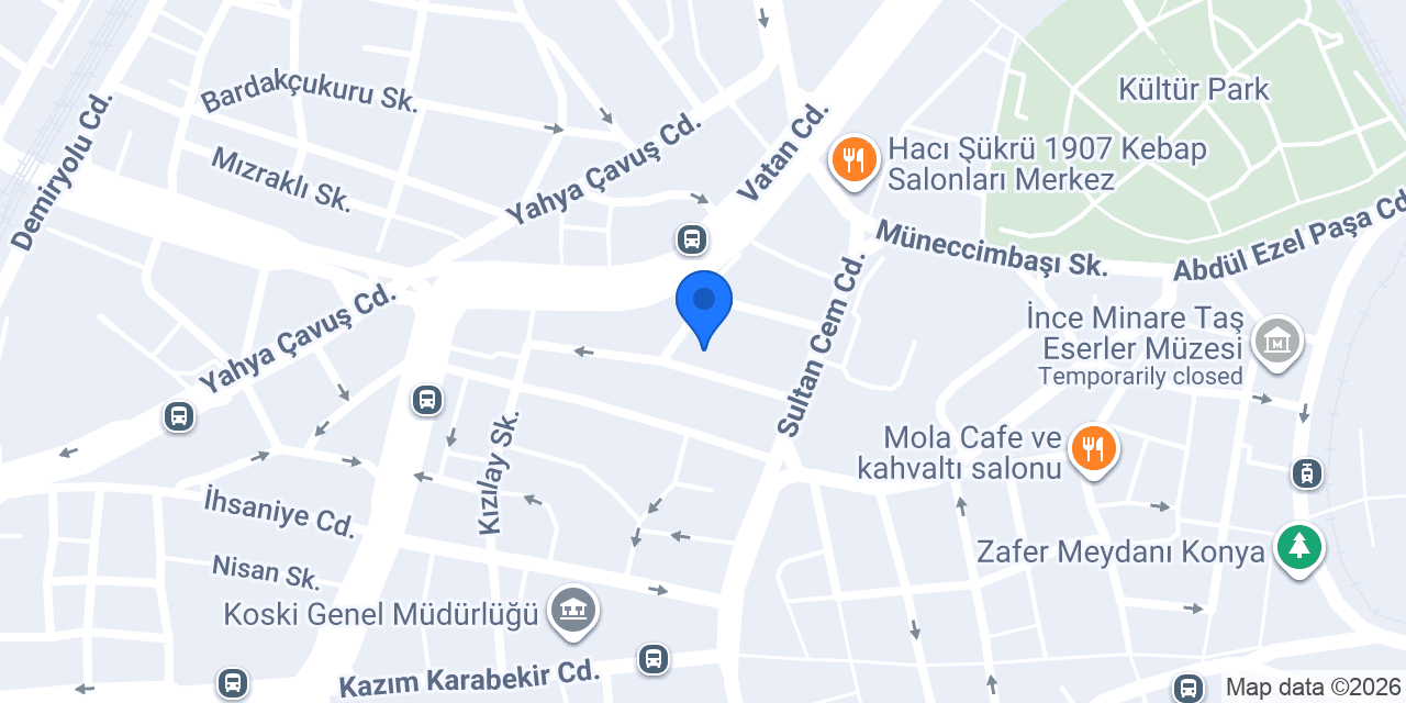 Konya Merkez Barter konumu