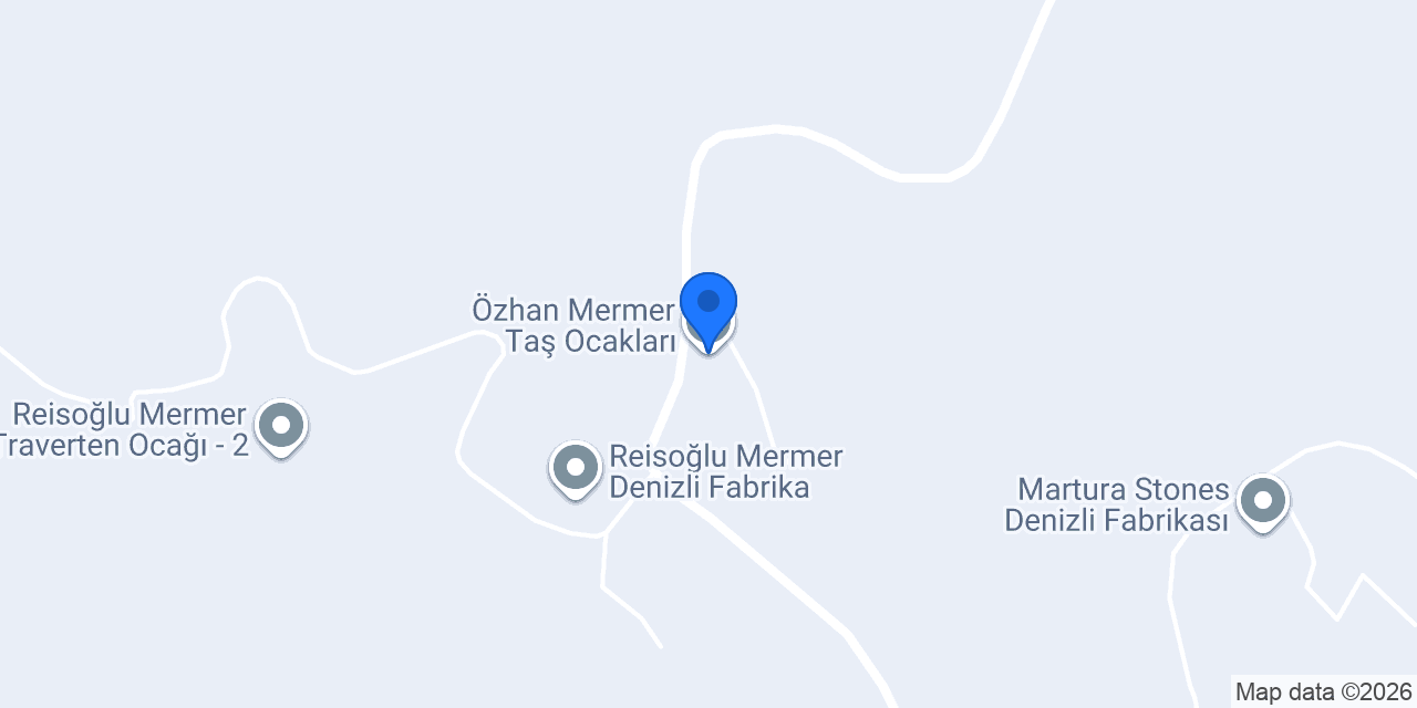 Özhan Mermer Taş Ocakları konumu