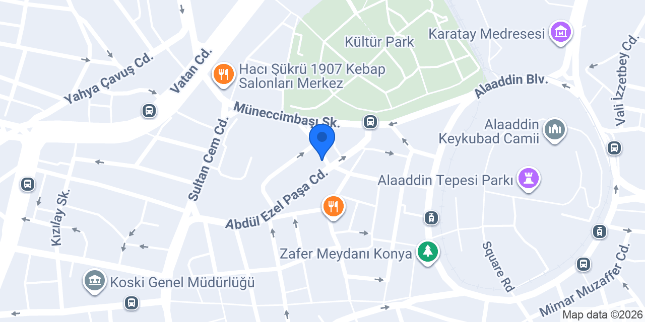 Queen Güzellik Merkezi Konya konumu
