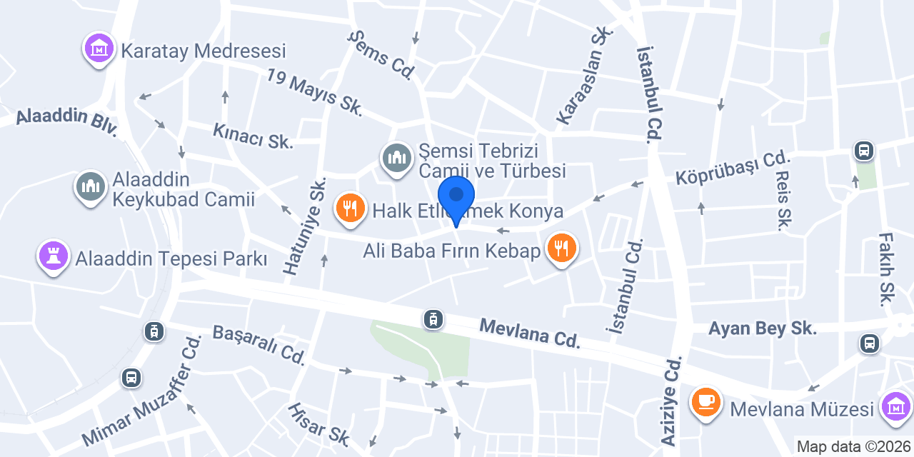 TURAN TURİZM konumu