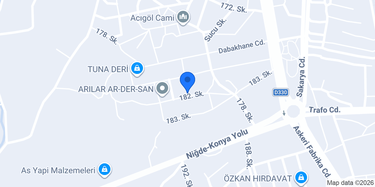 Şenlik Geri Dönüşüm konumu
