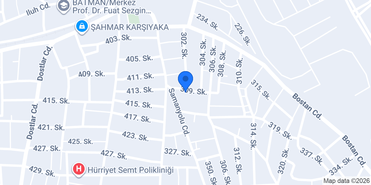 TPAO 100. Yıl İlkokulu konumu