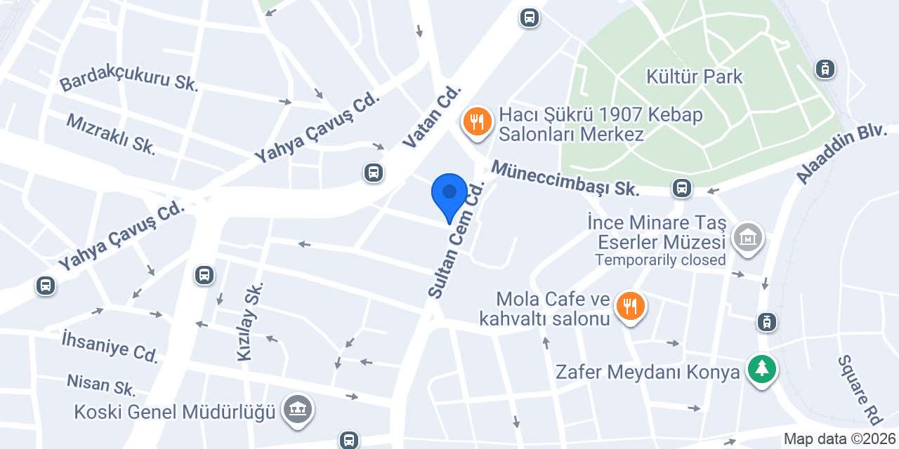 Eflatun Çiçekçilik konumu