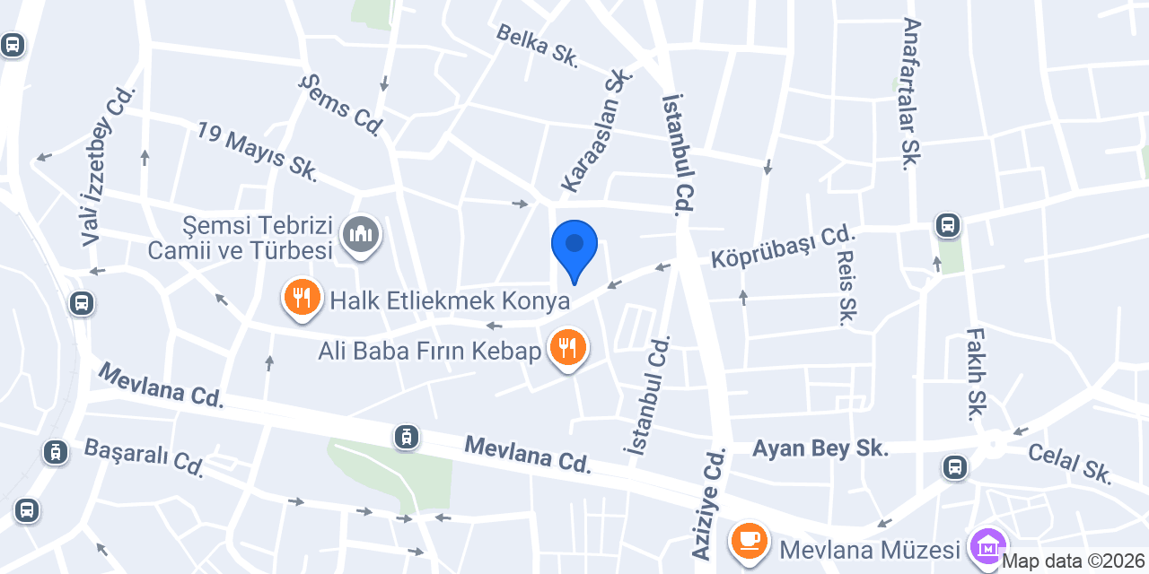 EGAS YÖNETİM konumu
