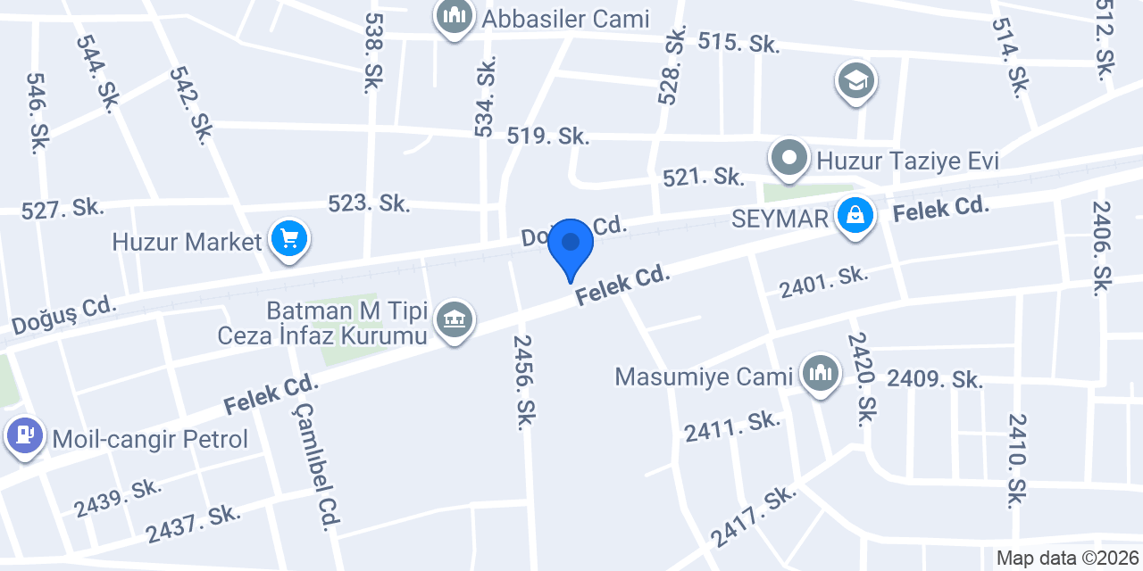 TARHAN RENT A CAR konumu