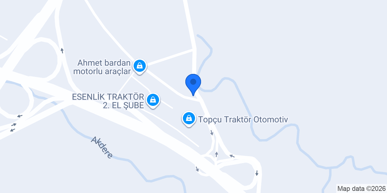 Dalkılıç Traktör - Denizli İkinci El Traktör konumu
