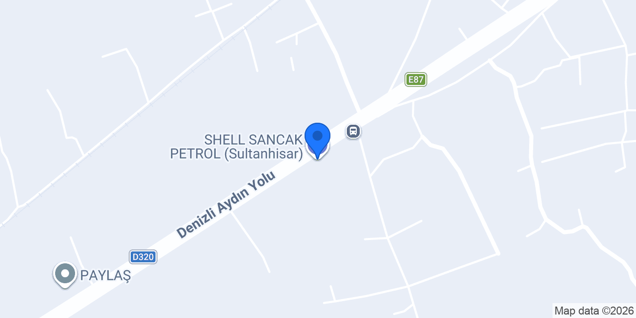 SHELL SANCAK PETROL (Sultanhisar) konumu