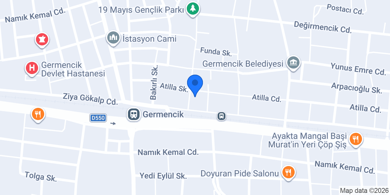 Yalçın Catering konumu