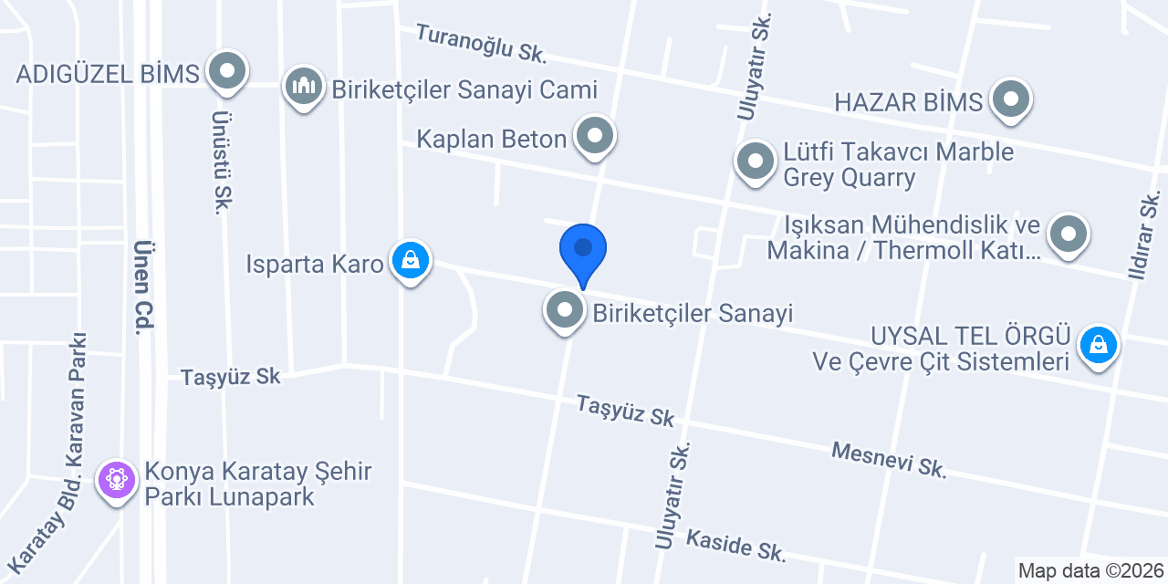 HASANYÜKSEL EMLAK konumu