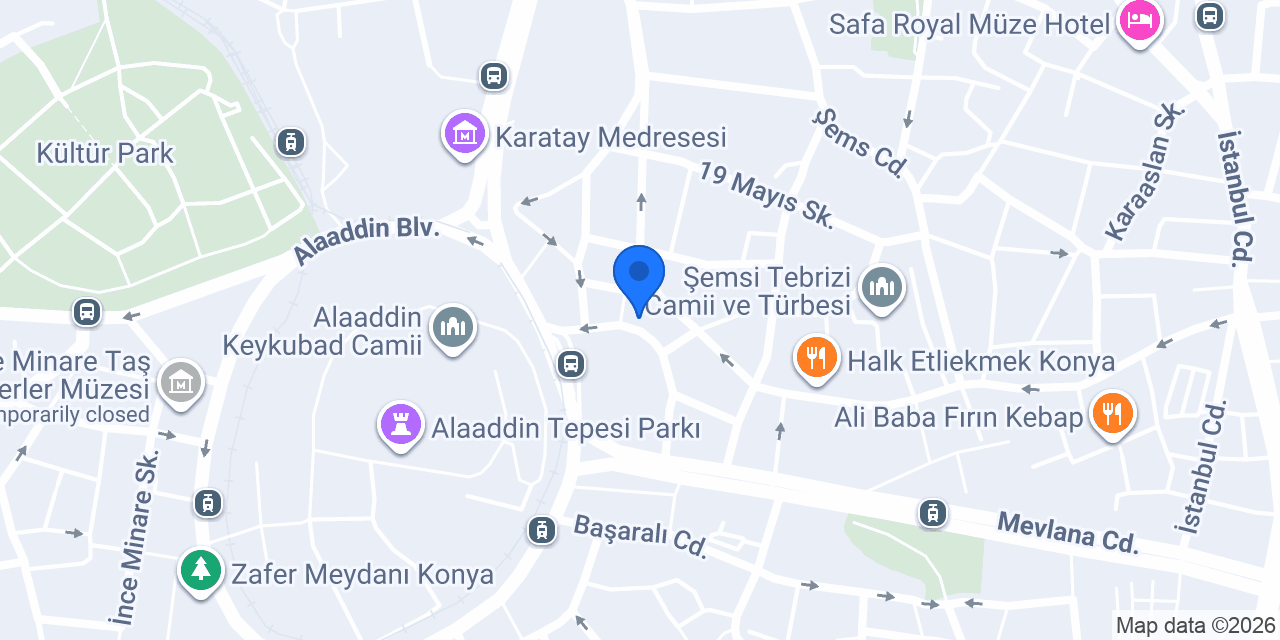 Akademik Tercüme-Konya konumu