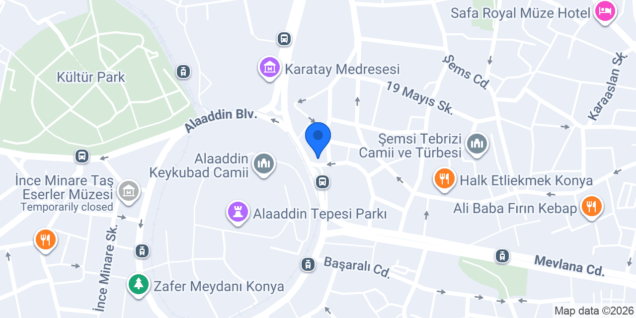 KONYA MSM İNŞAAT PROJE & TAAHHÜT konumu