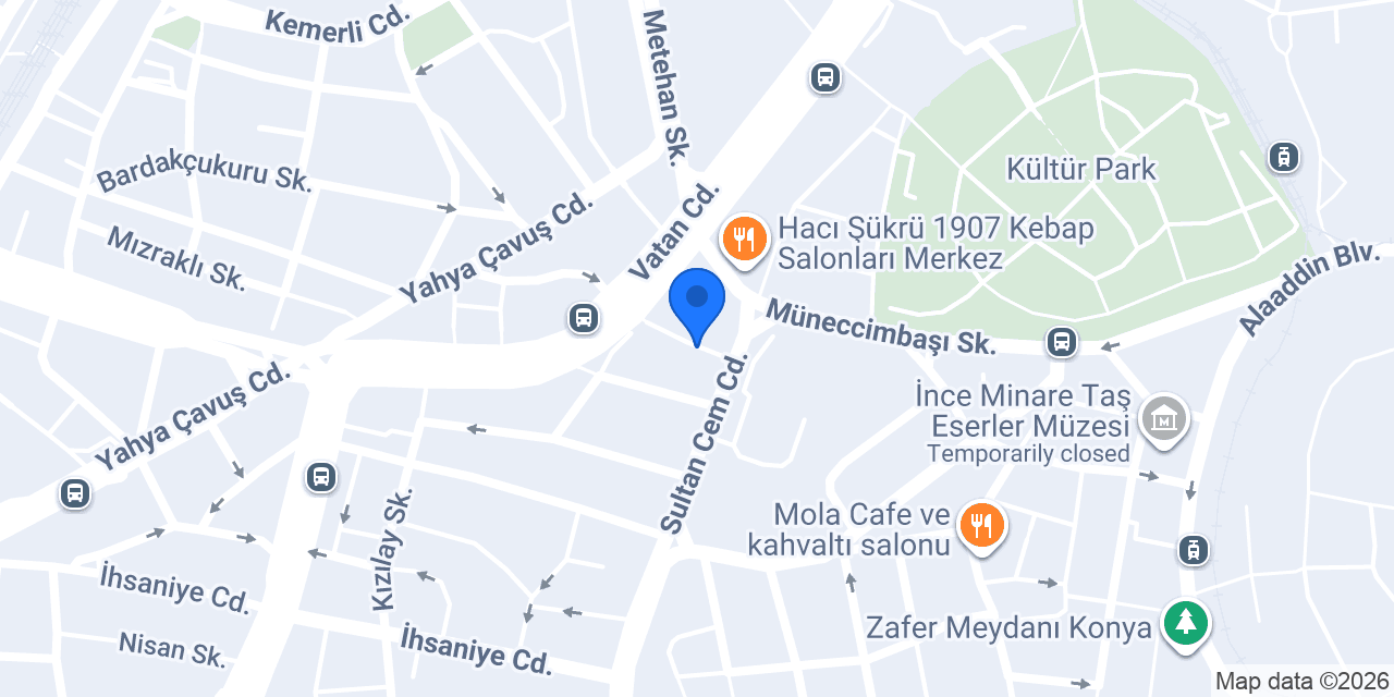 Diş hekimi Sevgiye Sanyer konumu
