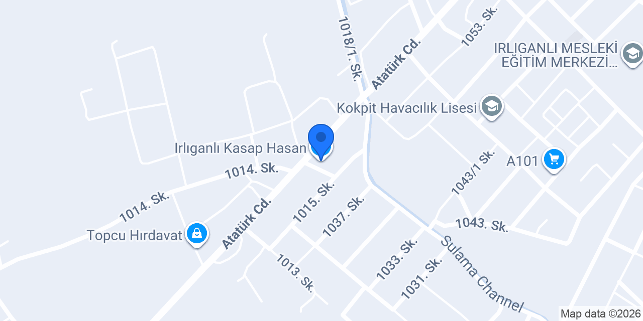 Irlıganlı Kasap Hasan konumu