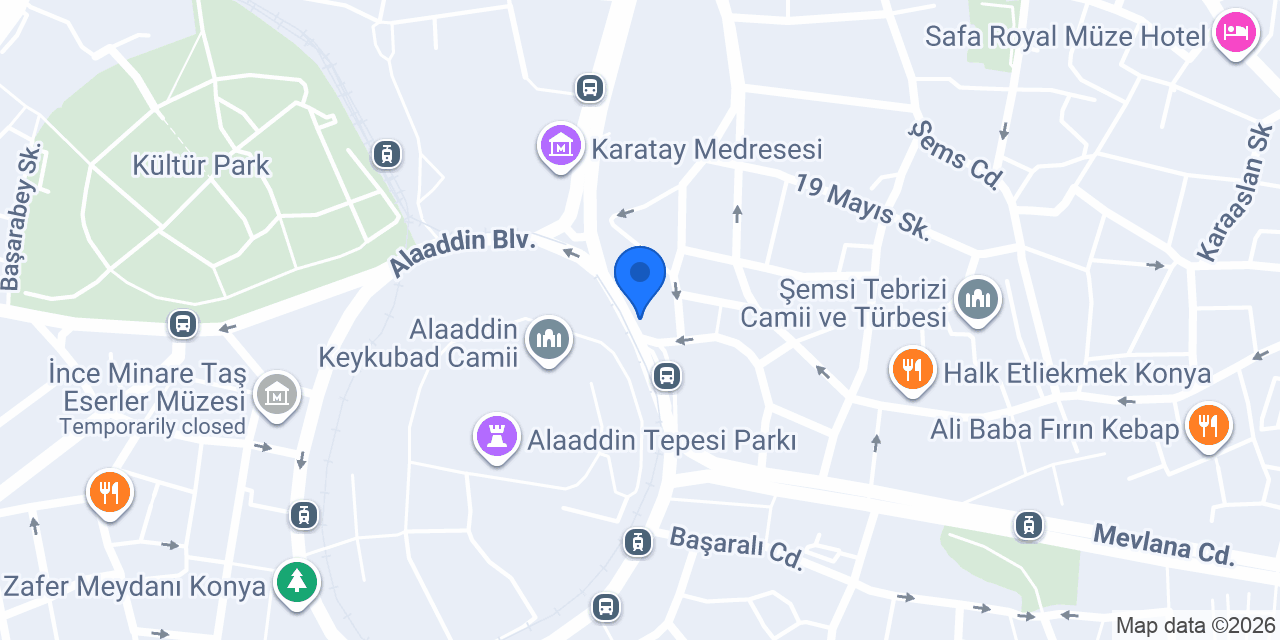 Majeste Spor konumu