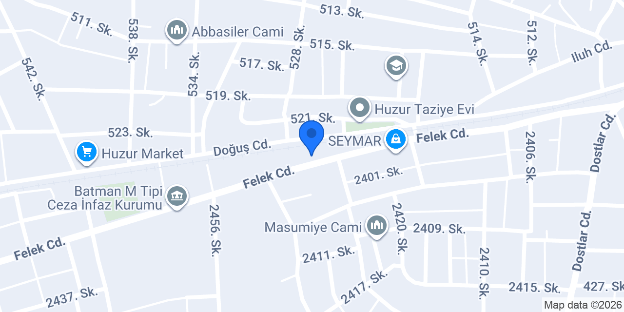 Binbir mobilya konumu