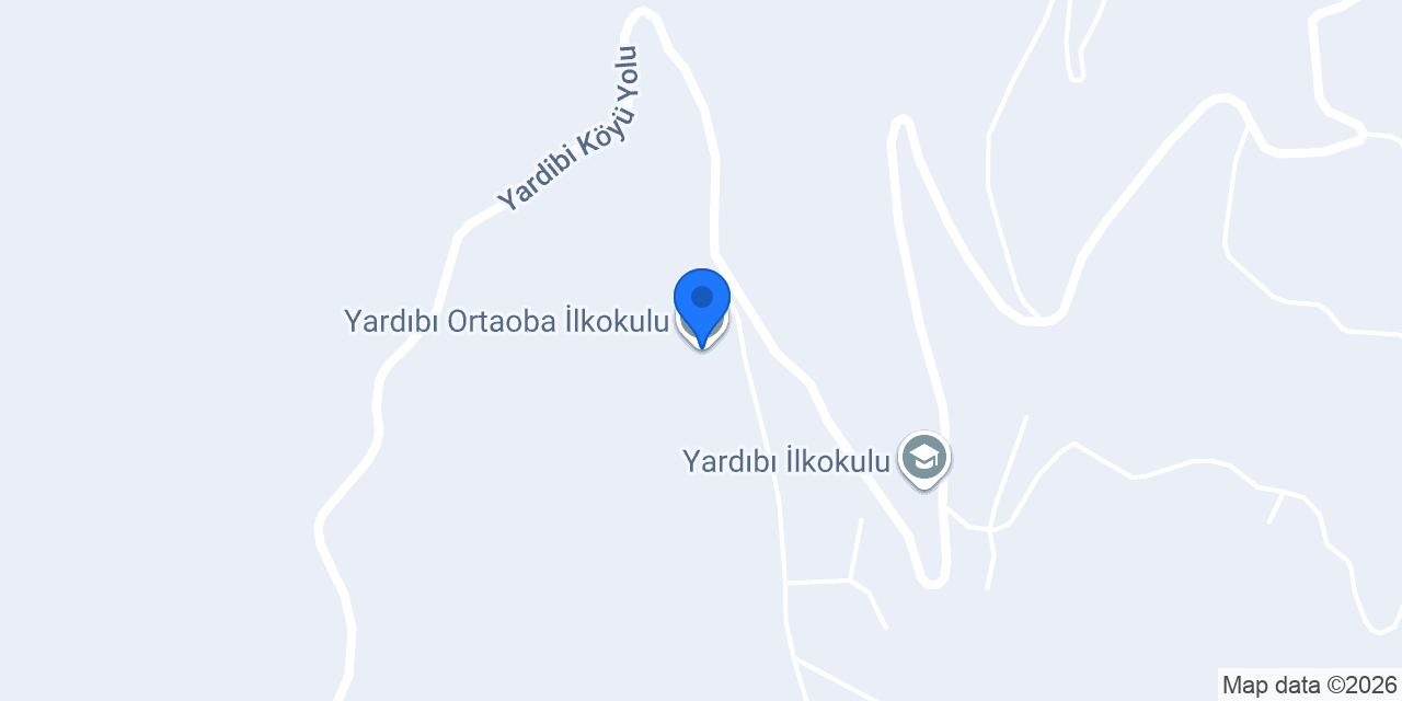 Yardıbı Ortaoba İlkokulu konumu