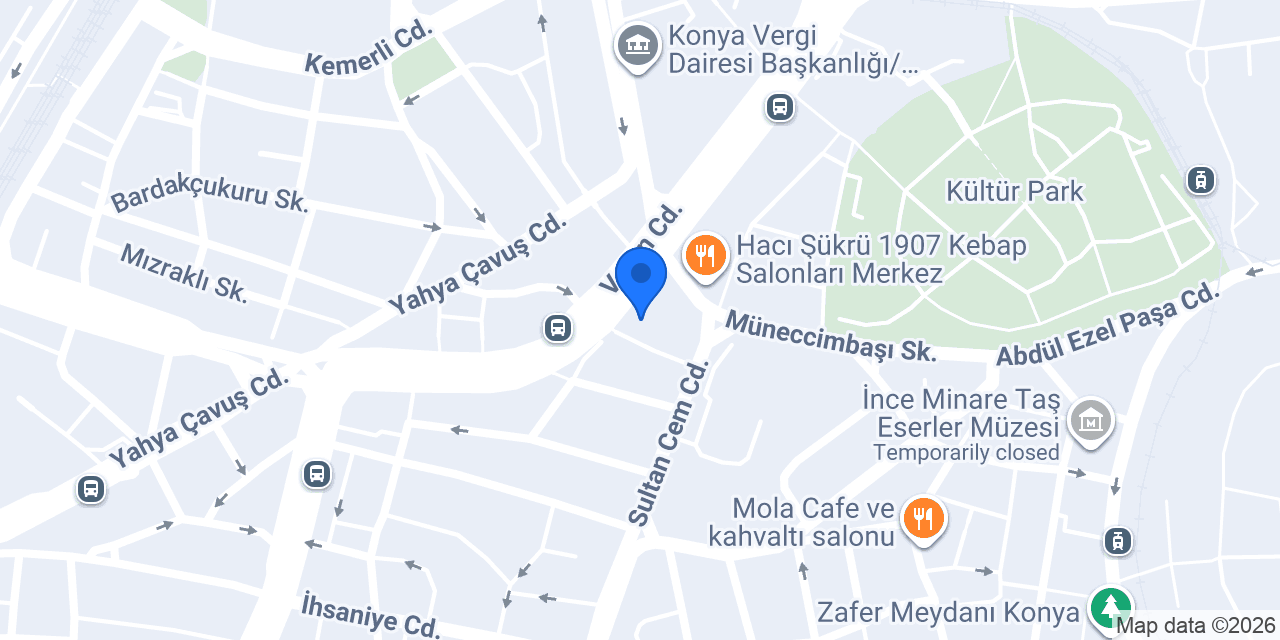 Acem lavaş konumu