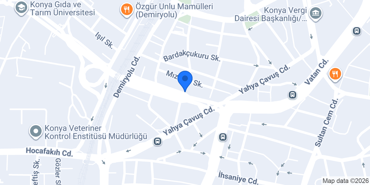 EGO VİP konumu