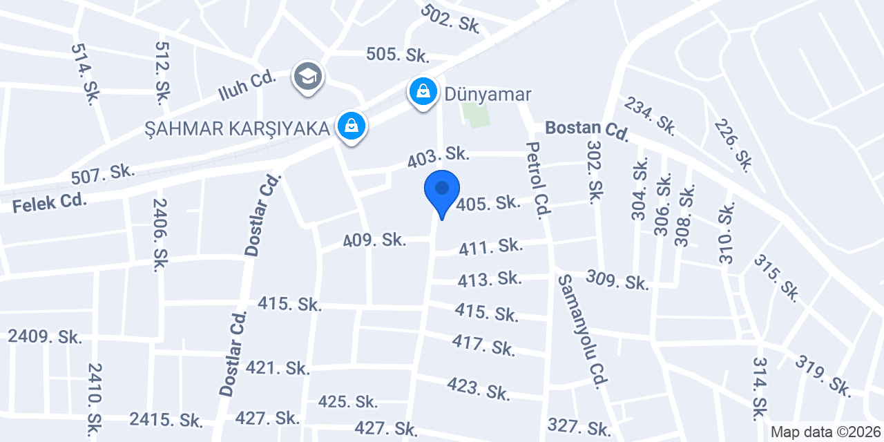 Erfa Perde konumu