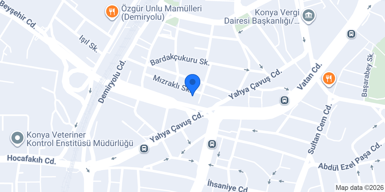 Florya Pet Market konumu