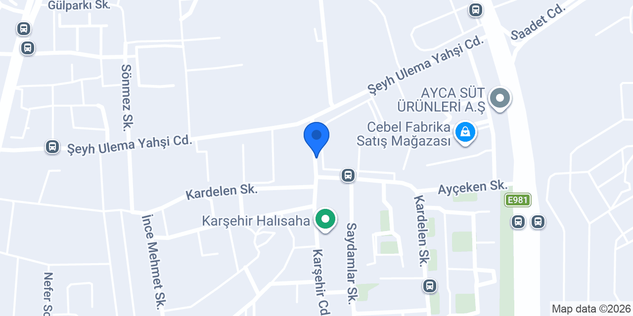 Palmer Gıda konumu