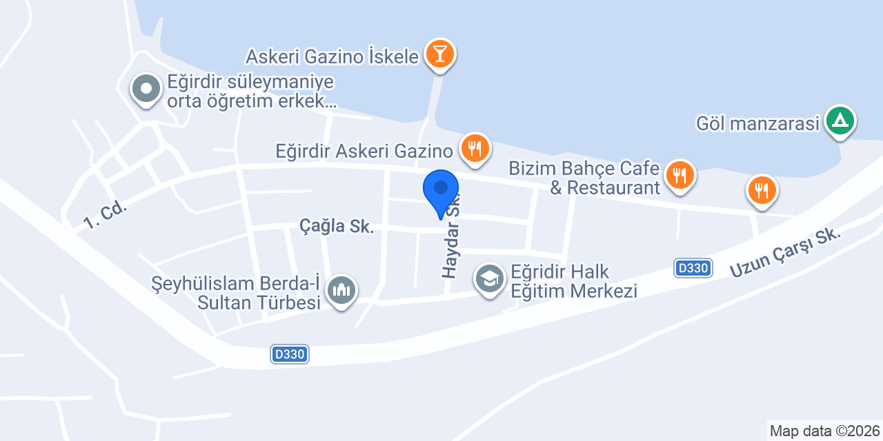 Yedirenk Apart Otel konumu