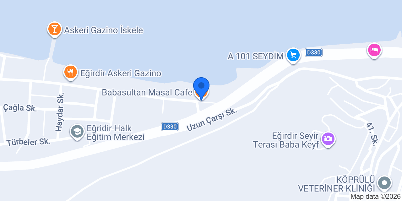 Babasultan Masal Cafe konumu