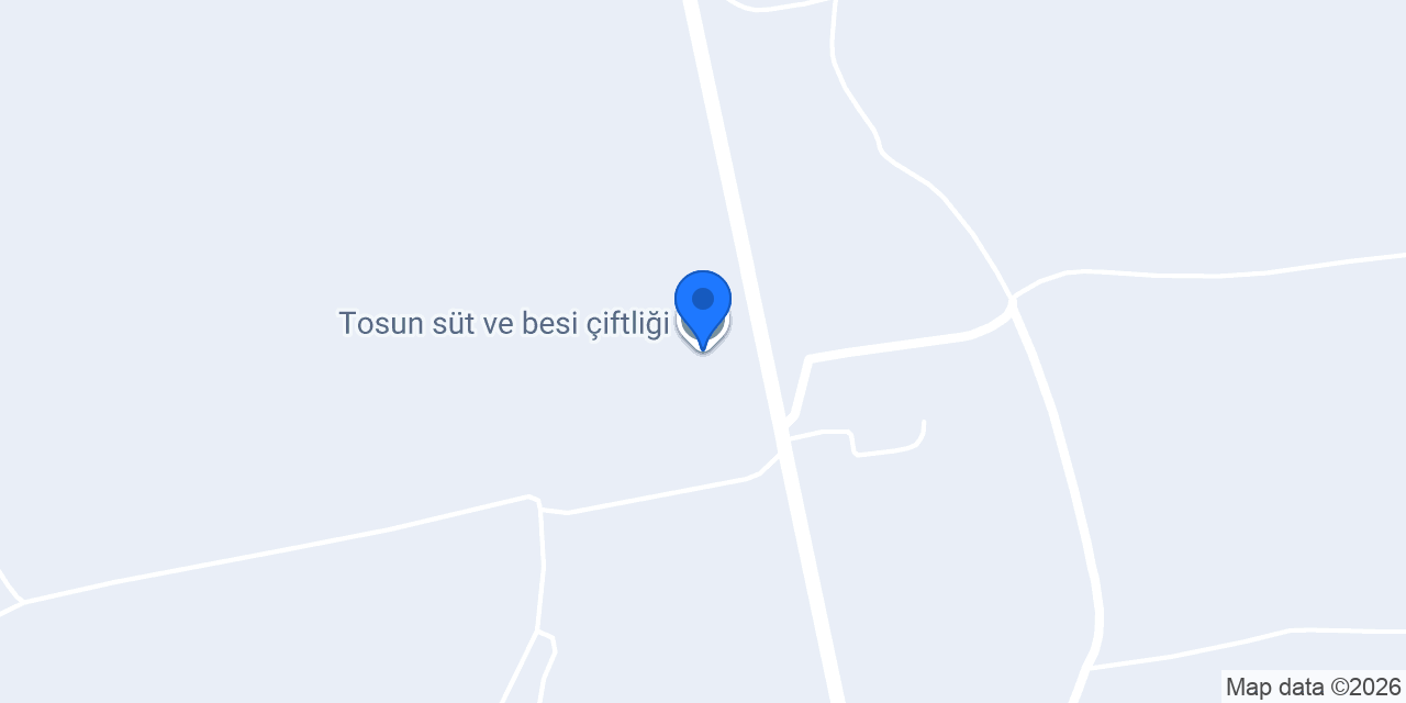 Tosun süt ve besi çiftliği konumu