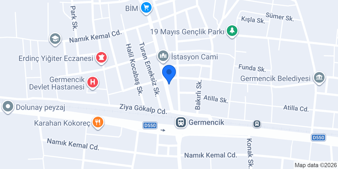 GERMENCİK 3.NOTERLİĞİ konumu