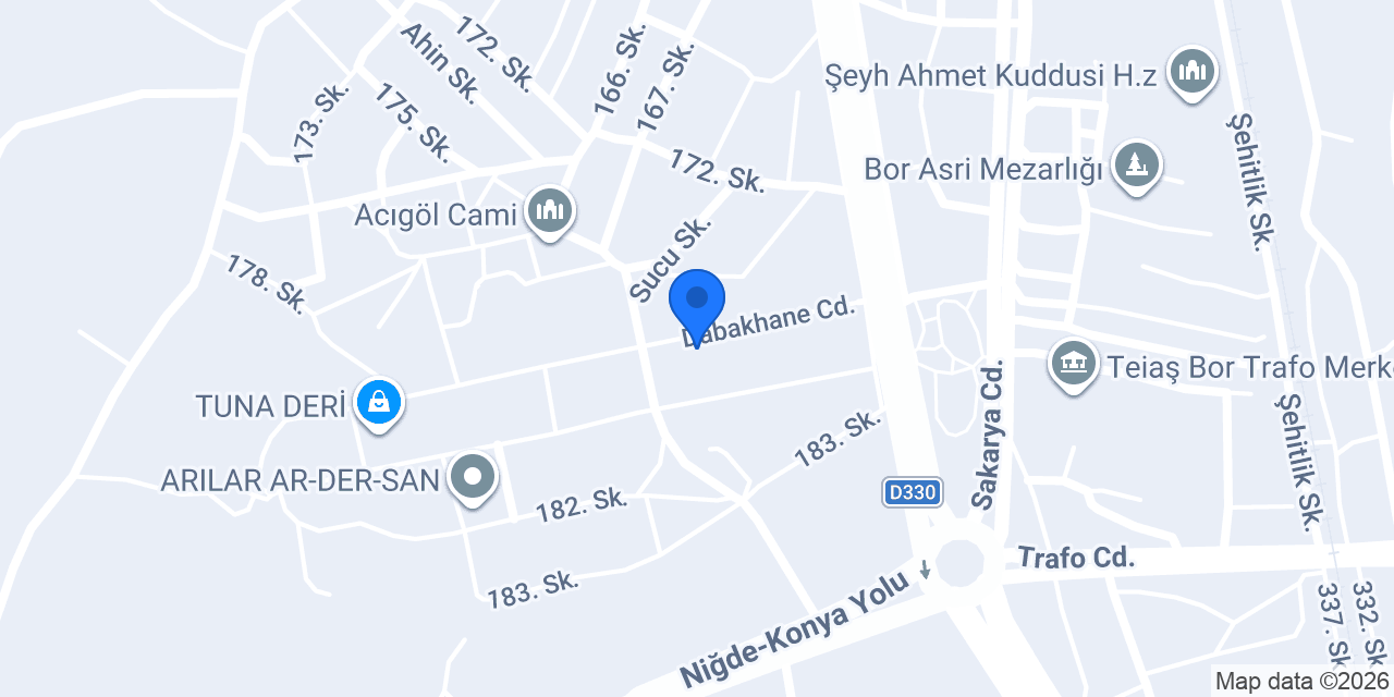 Binay deri konumu