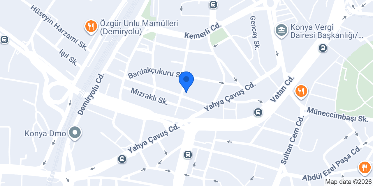 Konya Merkez Ariston Yetkili Servisi NİSASU konumu