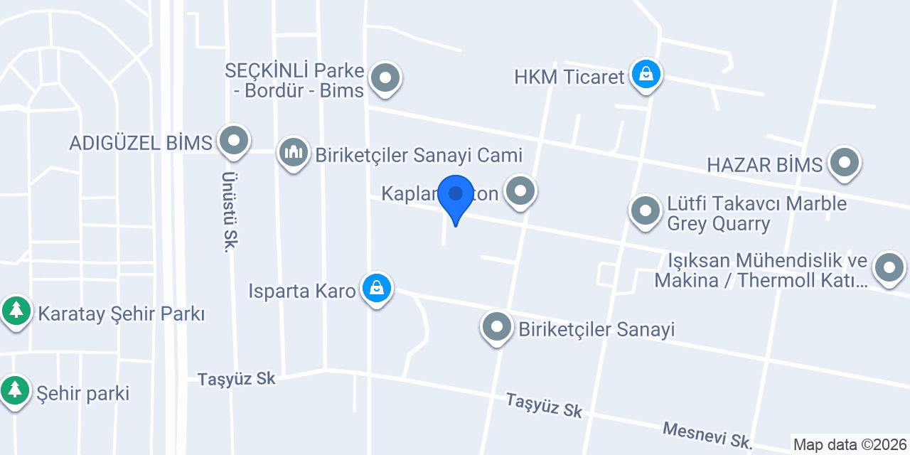 Parlayanlar Mermer konumu
