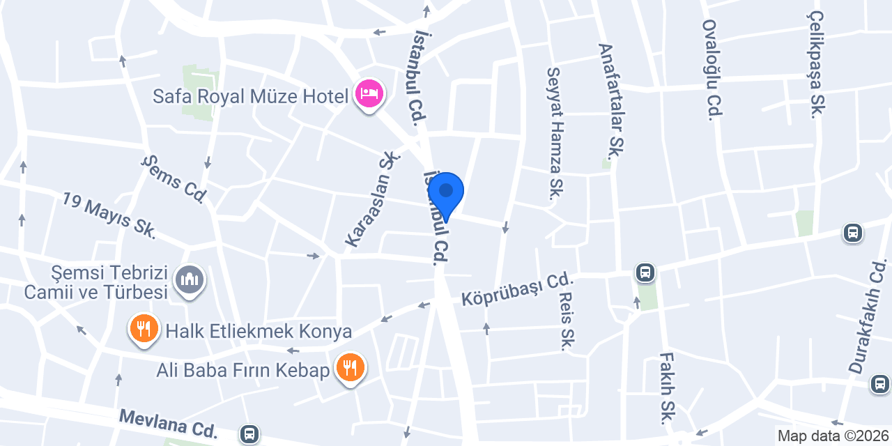 Cadde Sürücü Kursu konumu