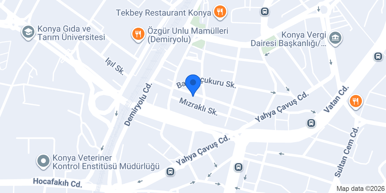Akustik Merkezi konumu