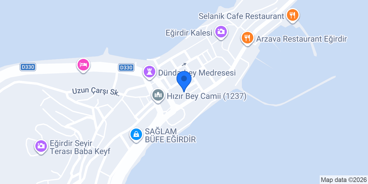 Özel Egirdir Kurs konumu