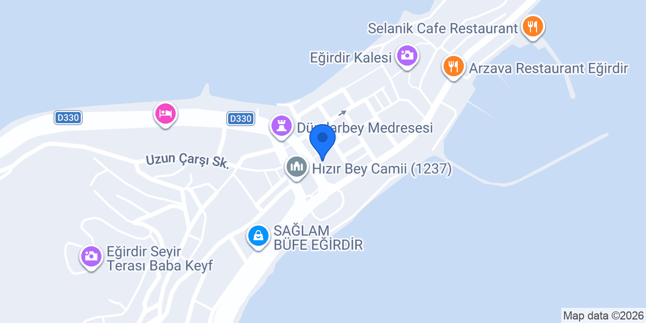 Damak Cafe konumu