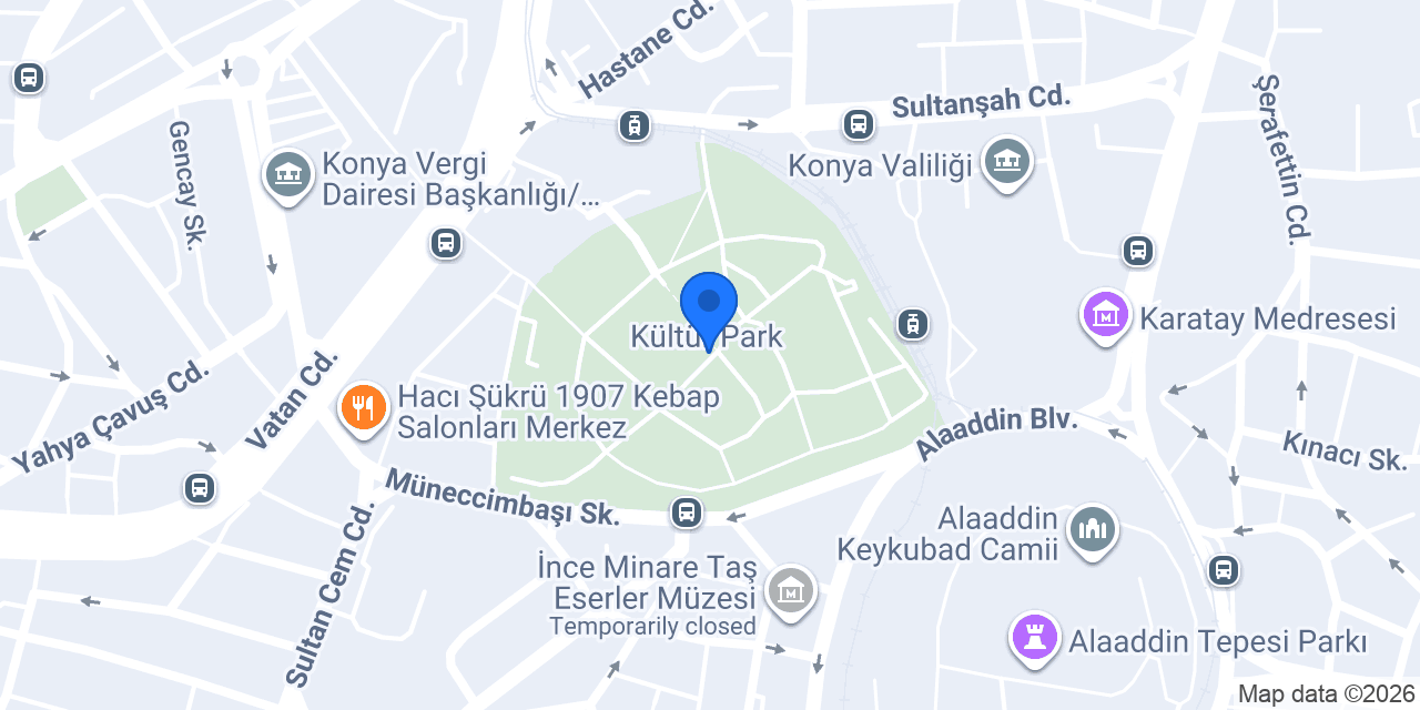 Pizza park konumu