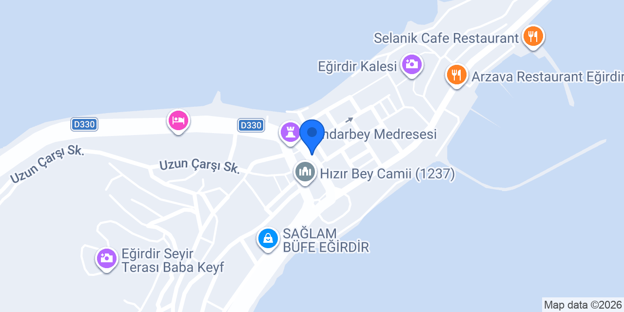 EĞİRDİR CEP CENTER 2 konumu