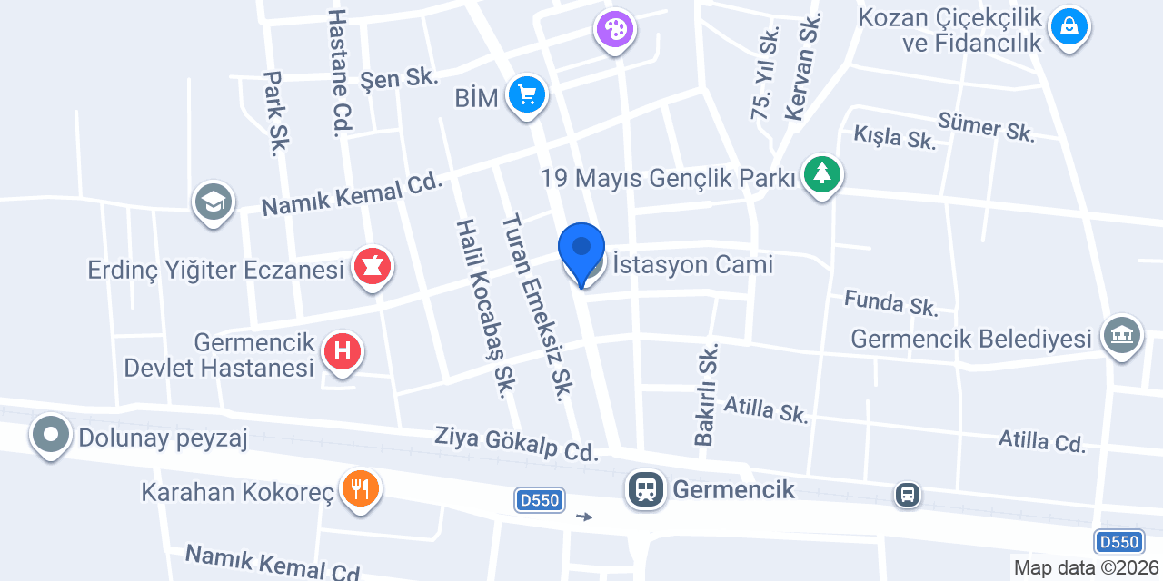 Erçelik Tarım ürünleri konumu