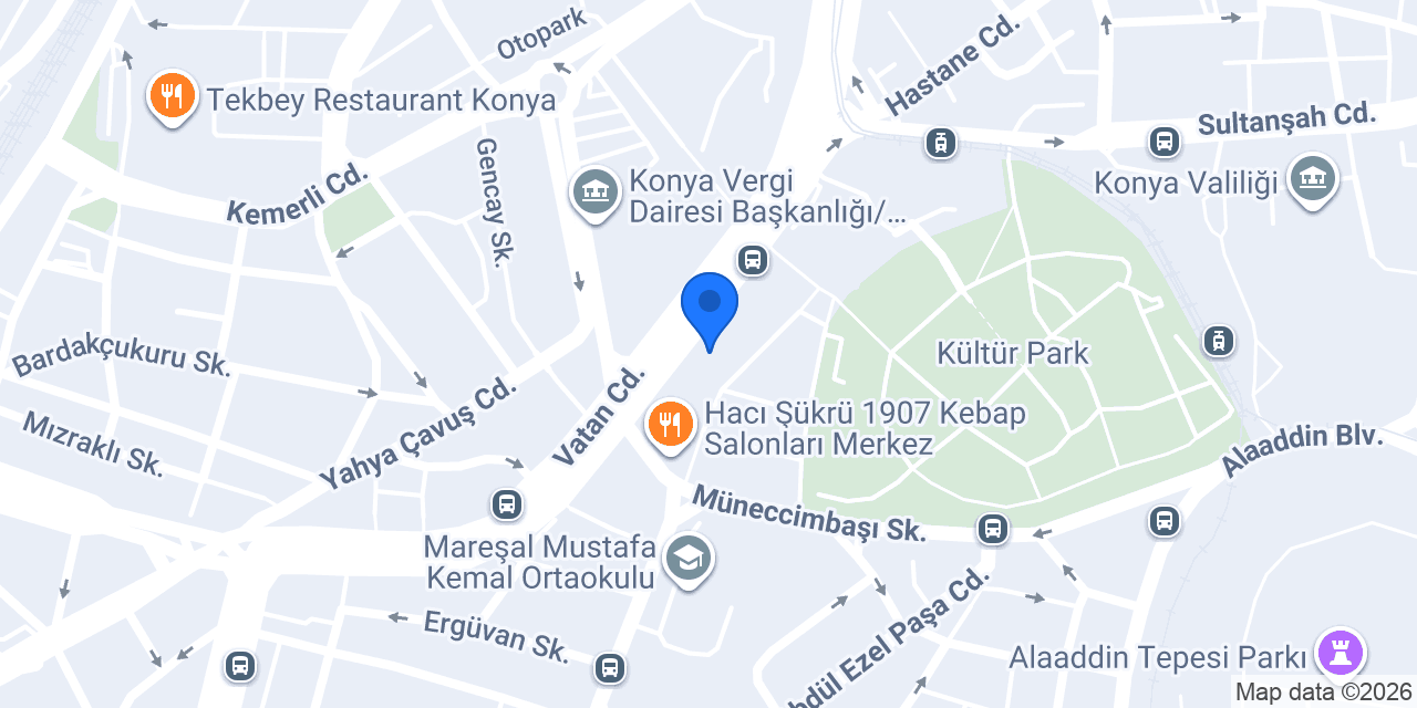 Noter Odası konumu