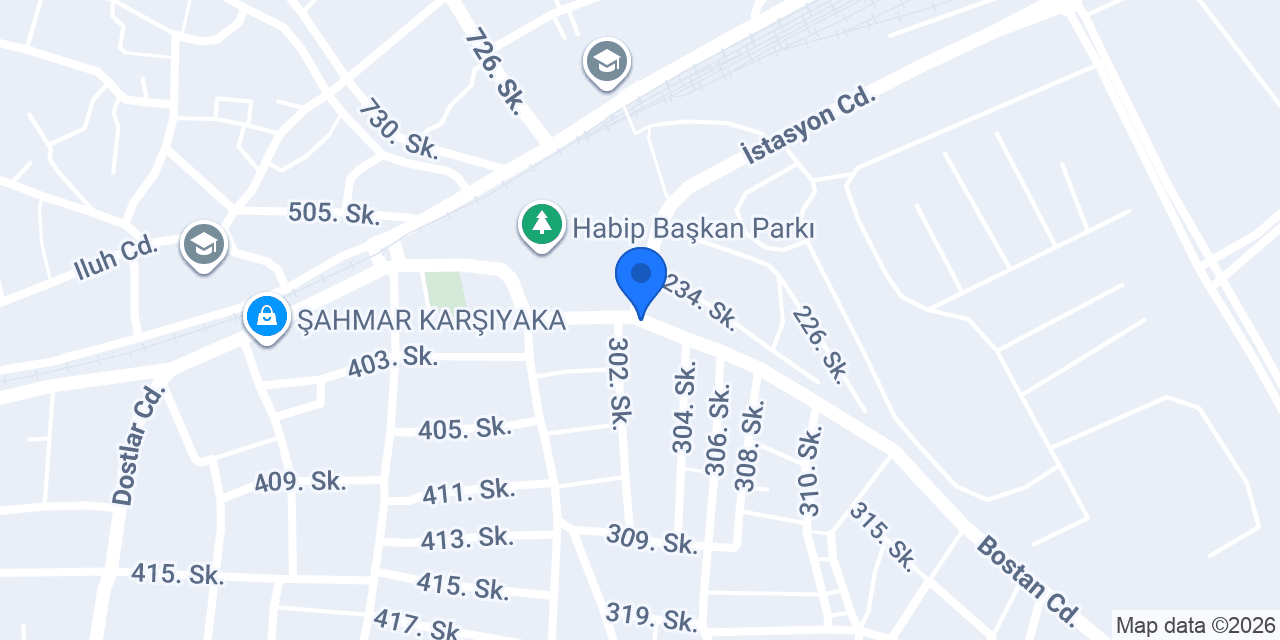Köşem ciğercisi konumu