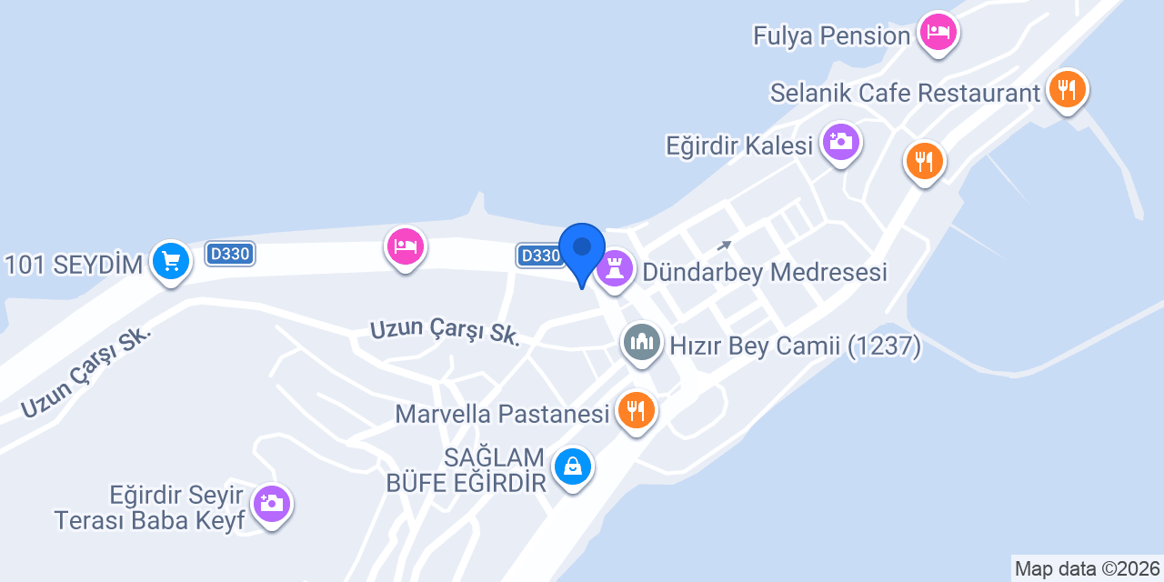 Sarıyer börekcisi egirdir konumu