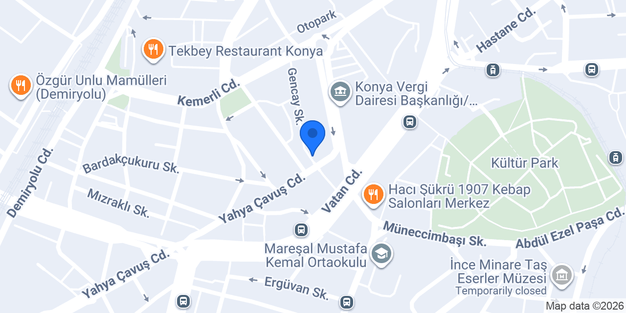 Av.Serdar Demirci konumu