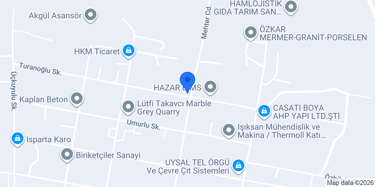 AGD BOYA KİMYA konumu