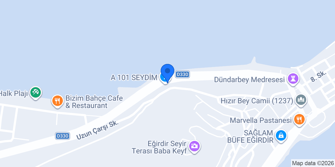 Eğirdir İlçe Halk Kütüphanesi konumu