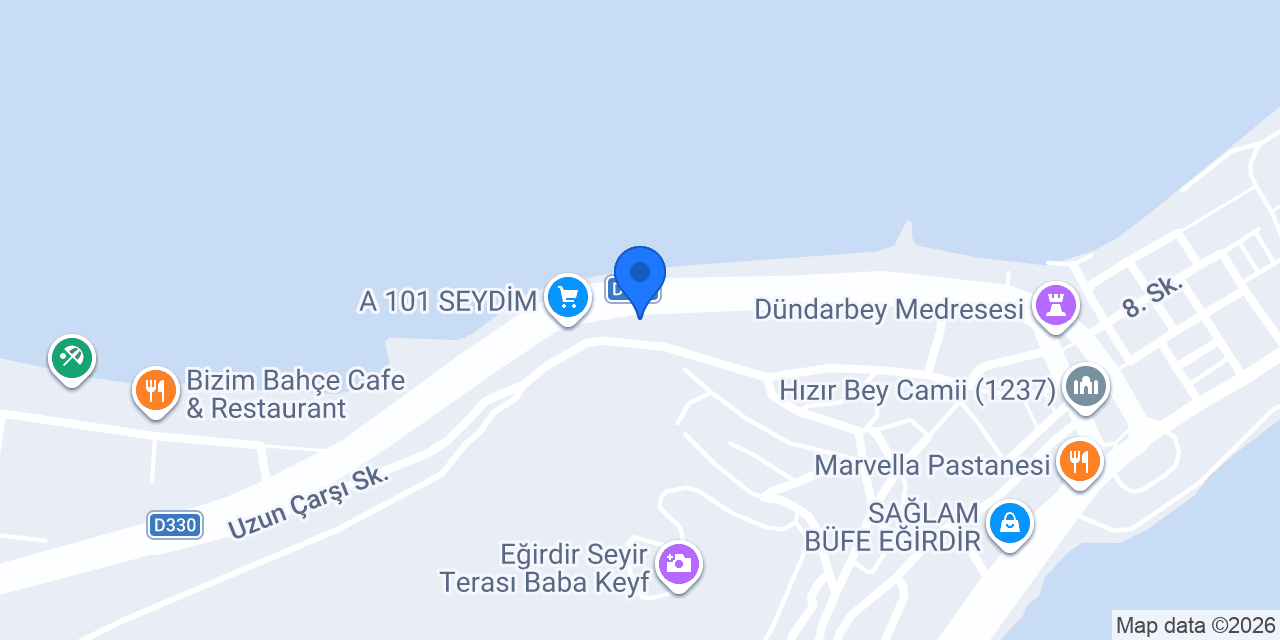 Eğirdir Uslu Apartları konumu