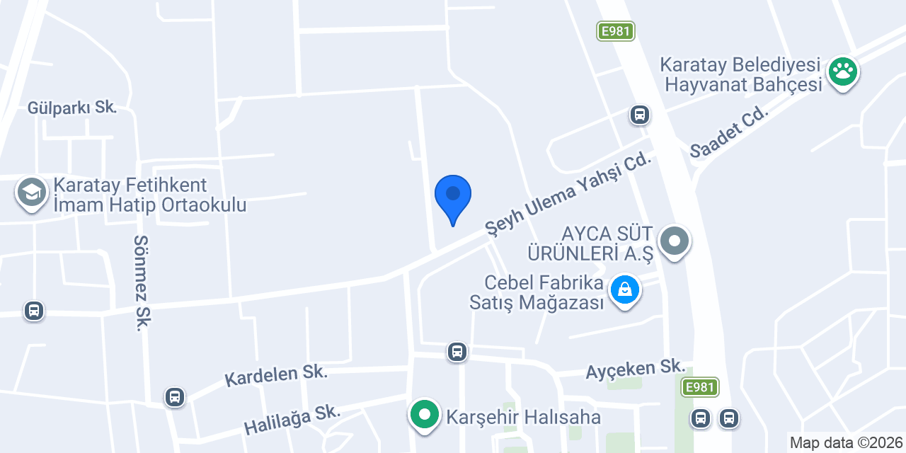 KRC Şekerleme konumu